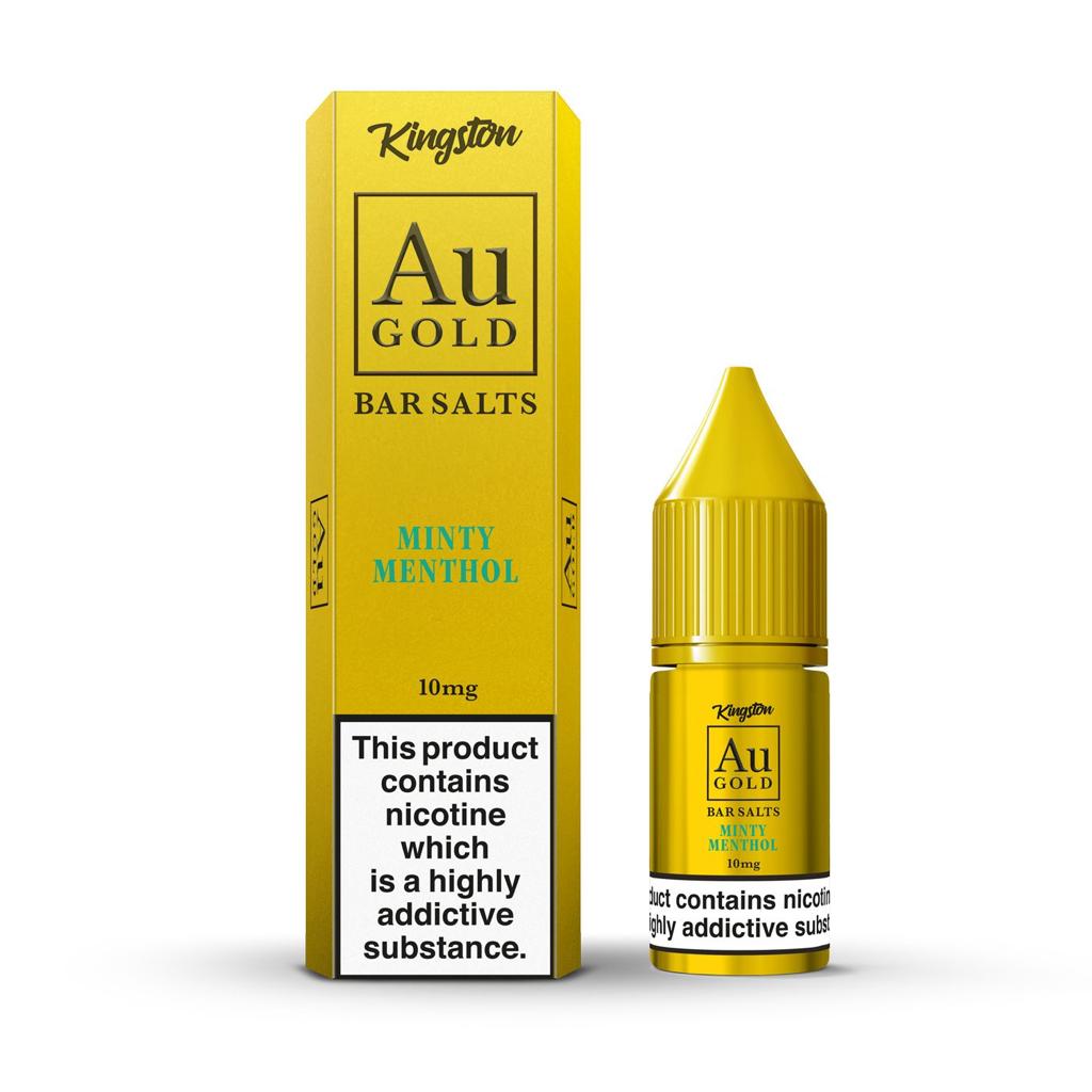 Kingston AU- Gold Bar Salts - Minty Menthol 10mg RN Vape Shop