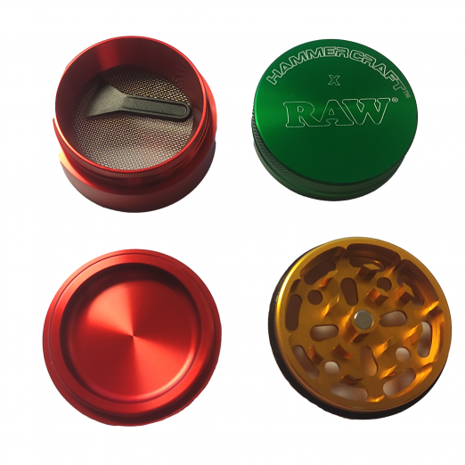 RAW RASTA HAMMER CRAFT GRINDER - SMALL RN Vape Shop