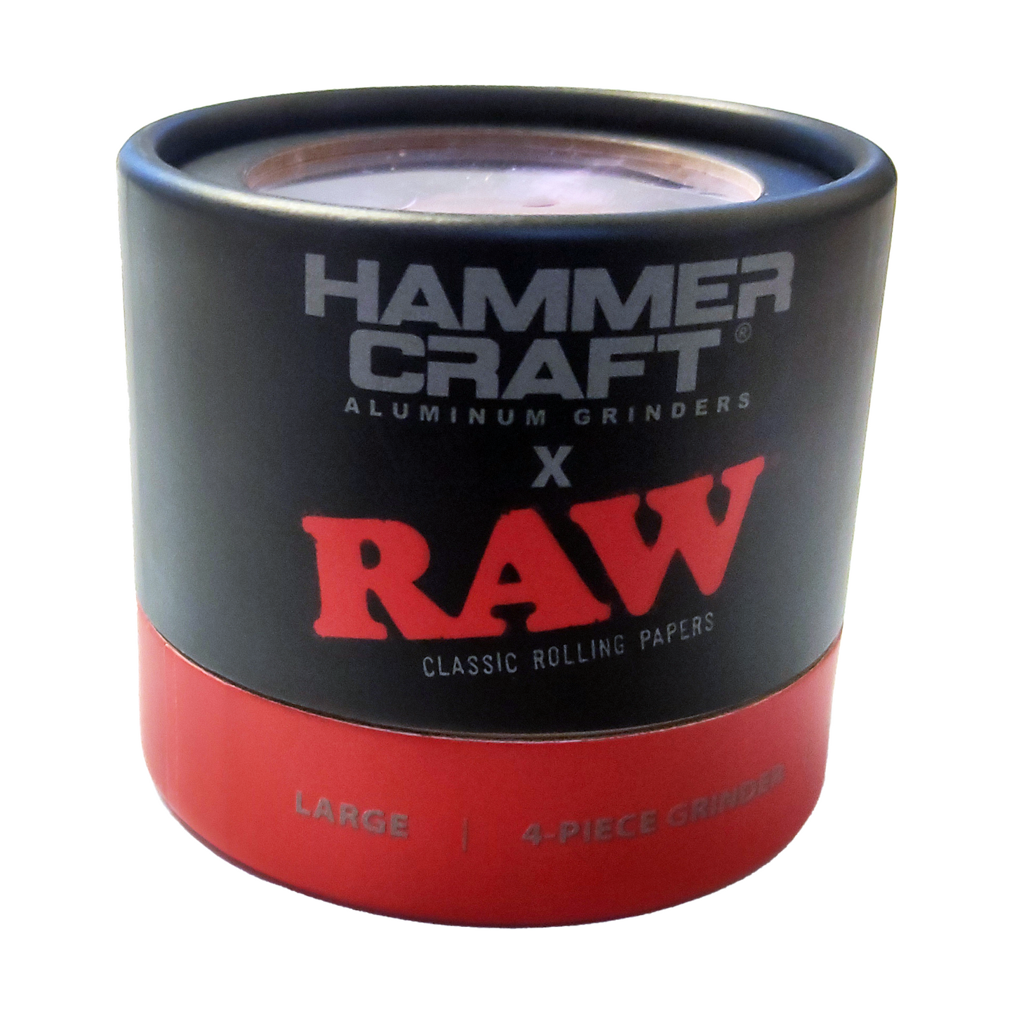 RAW RED HAMMER CRAFT GRINDER - LARGE RN Vape Shop
