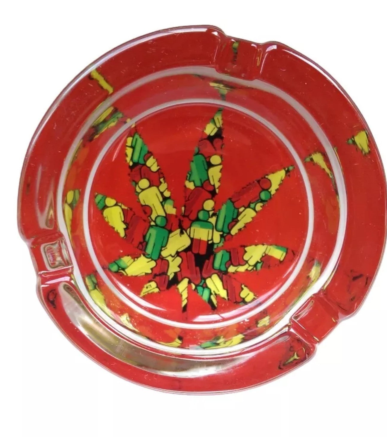 Glass Leaf Ashtray 2 RN Vape Shop