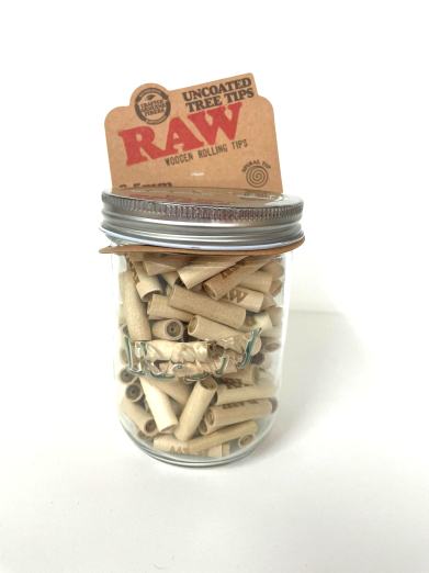RAW UNCOATED TREE TIPS IN JAR RN Vape Shop