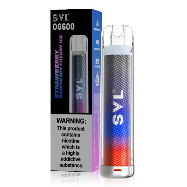 SVL OG600 - Strawberry Raspberry Cherry Ice RN Vape Shop