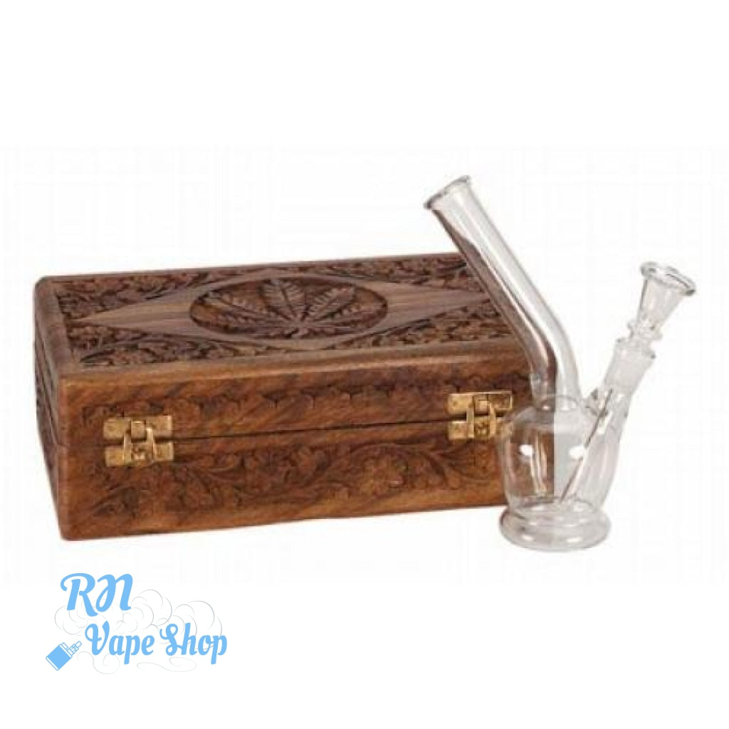 17cm Single Bubble Glass Waterpipe Waterpipes RN Vape Shop