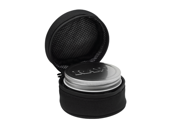 RAW Smellproof Cozy & Jar 6oz RAW Cone Wallet RN Vape Shop