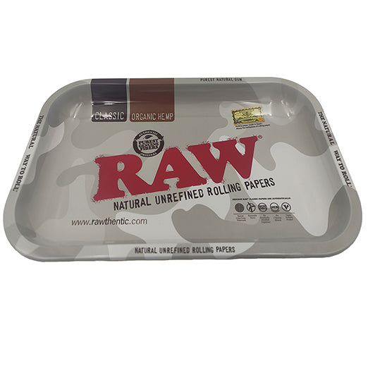 Raw Artic Camo Small Tray RAW Rolling Trays RN Vape Shop
