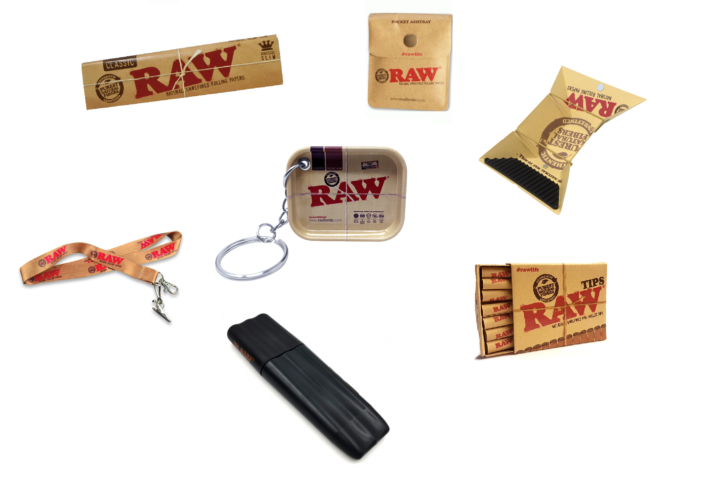 RNVapeshop on the go RAW Set RN Vape Shop