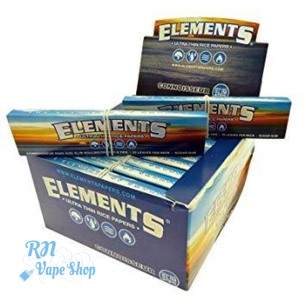 Elements Connoisseur King Size Slim & Tips Elements King Size Slim & Tips Papers RN Vape Shop Full Box