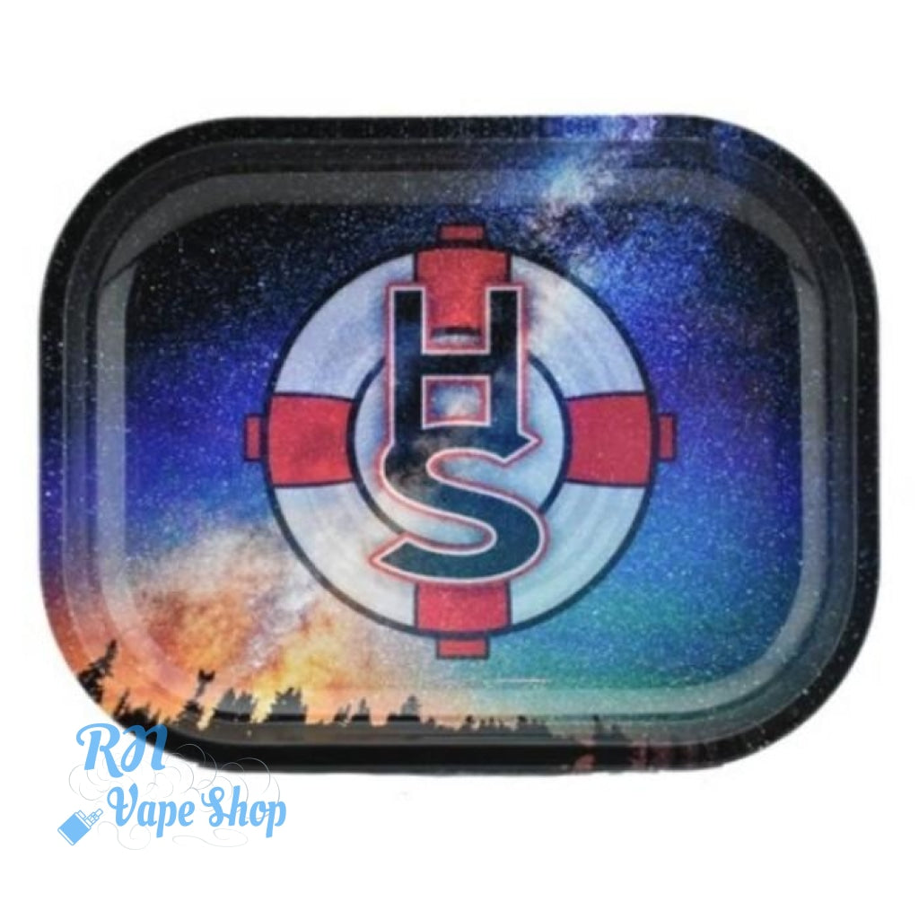 Herbsaver Metal Tray, Rolling Roll Up Prep Tobacco Herbsaver RN Vape Shop Starry Night