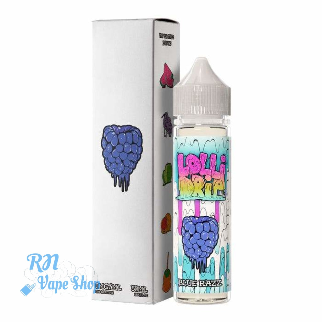 Lollidrip Blue Razz 50ml Shortfill E-Liquid RN Vape Shop