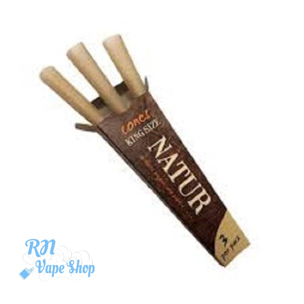 Natur Organic King Size 3 Pack Cones Natur Organic Cones RN Vape Shop