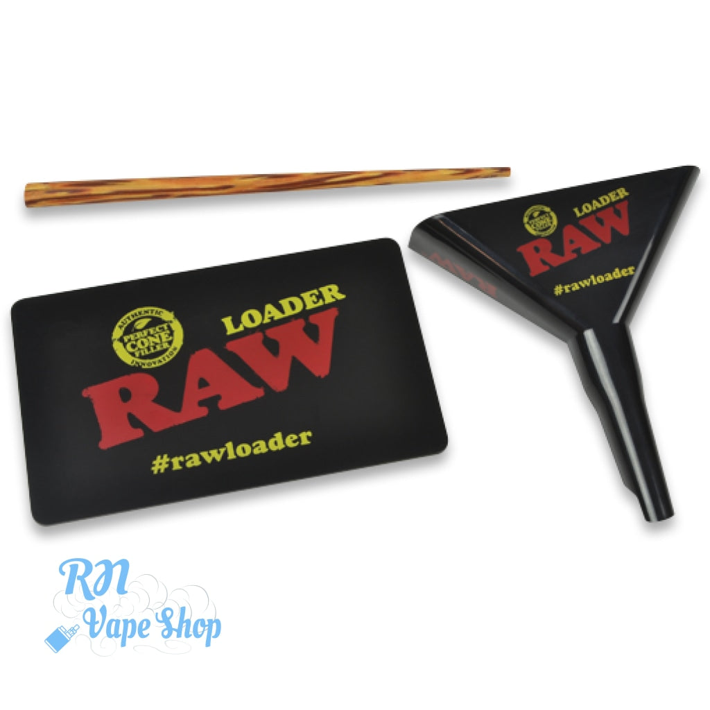 RAW 1¼ + Lean Loader RAW Cone Filler / Loader RN Vape Shop