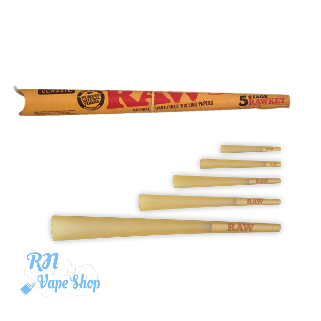 RAW 5 Stage Rawket Cones Variety Pack Pre-Rolled Cones RN Vape Shop