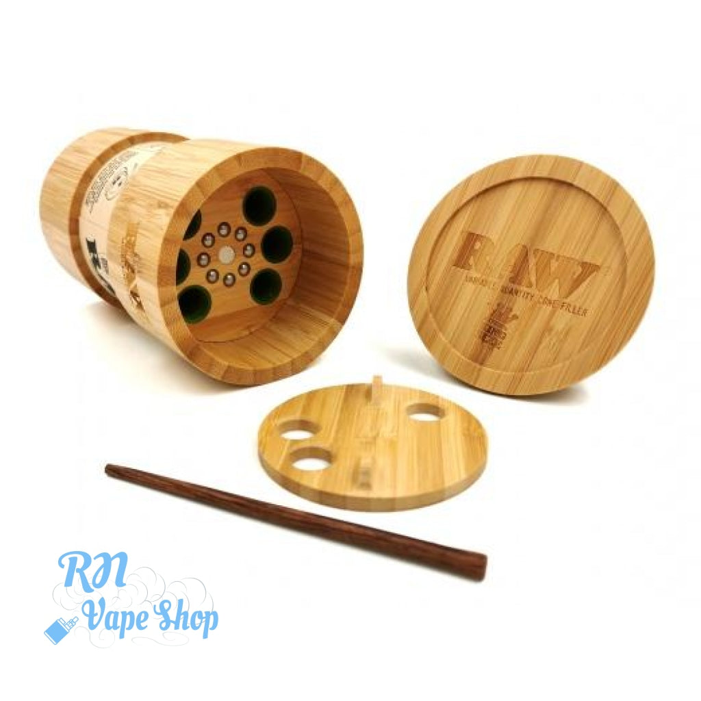 RAW Bamboo Kingsize Six Shooter Variable Quantity Cone Filler RAW Six Shooter RN Vape Shop