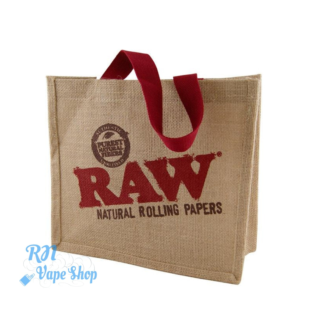 RAW Burlap Bag RAW Burlap Bag RN Vape Shop