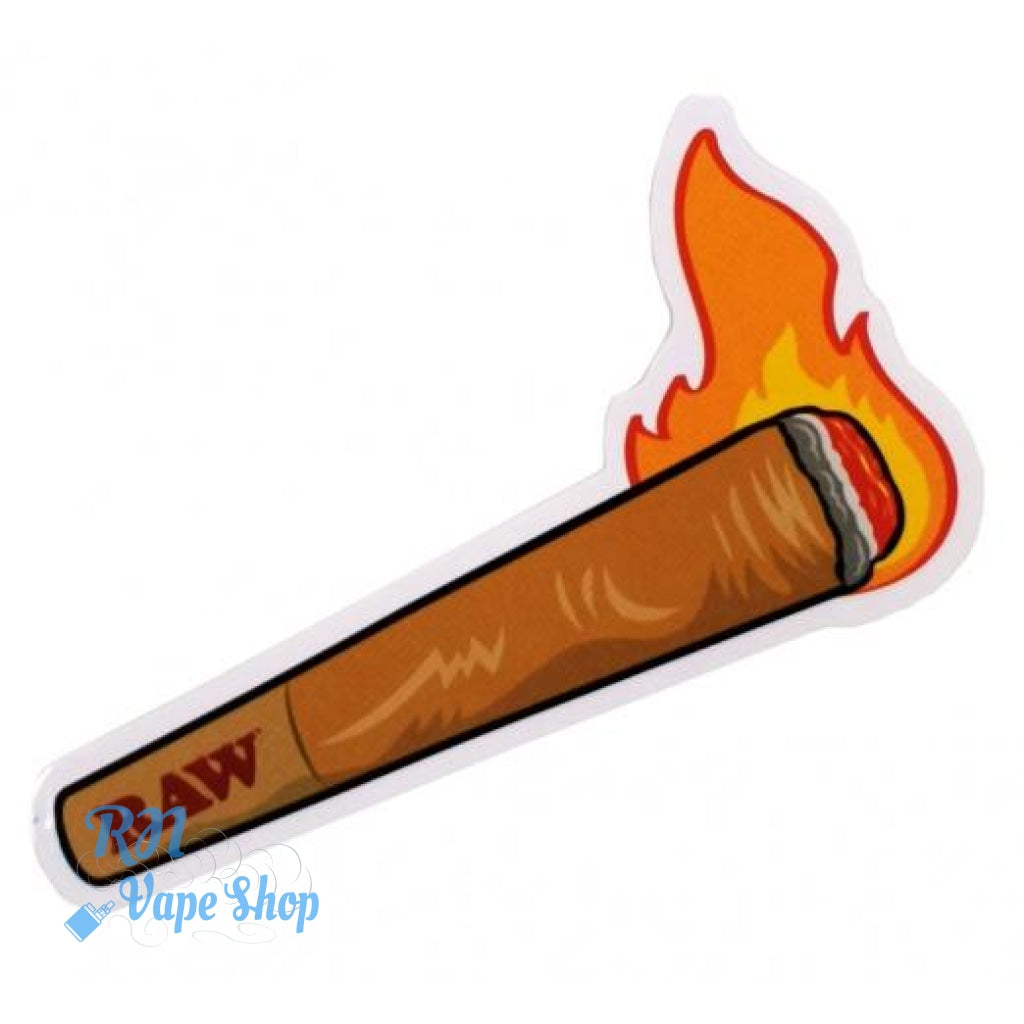 RAW Friendly Fire Sticker RAW Stickers RN Vape Shop