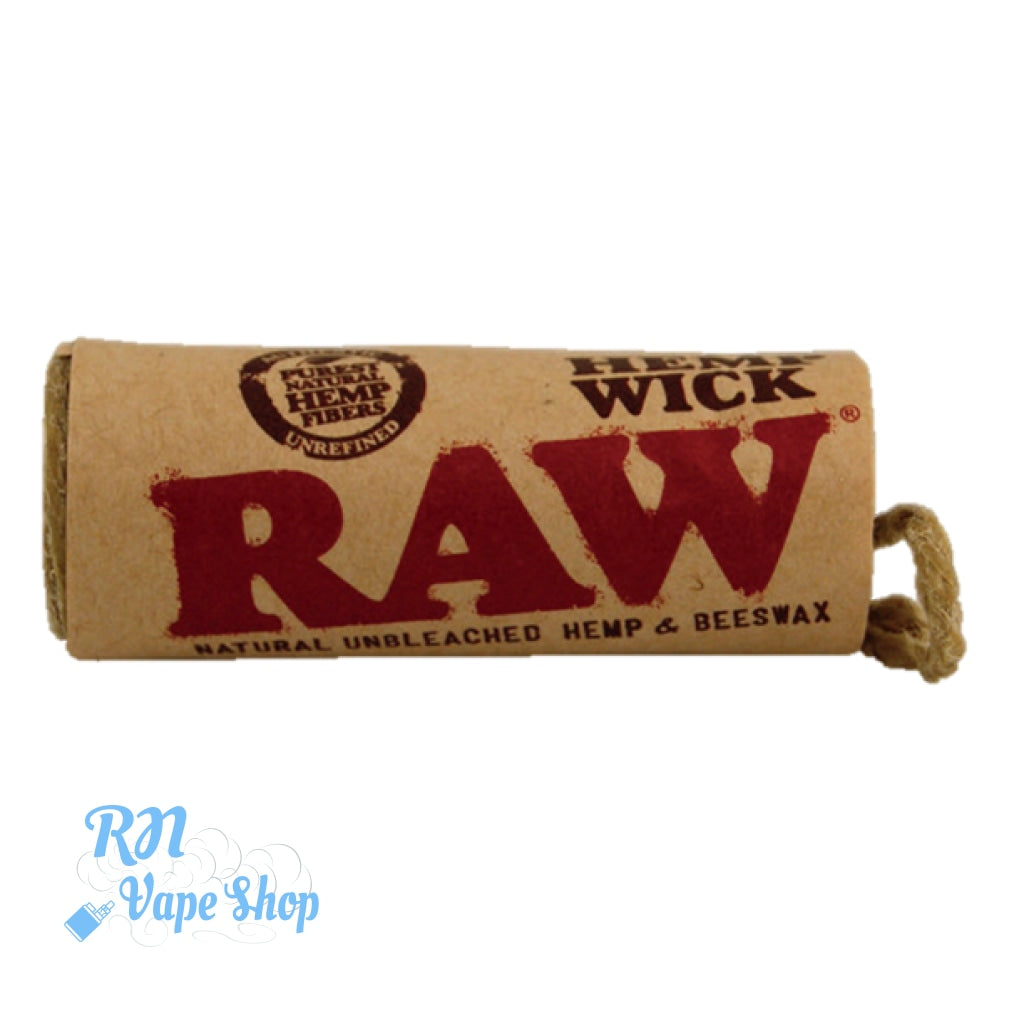 RAW Hemp Wick Pocket sized 20ft / 6 meter RAW Rolling Papers Wick RN Vape Shop