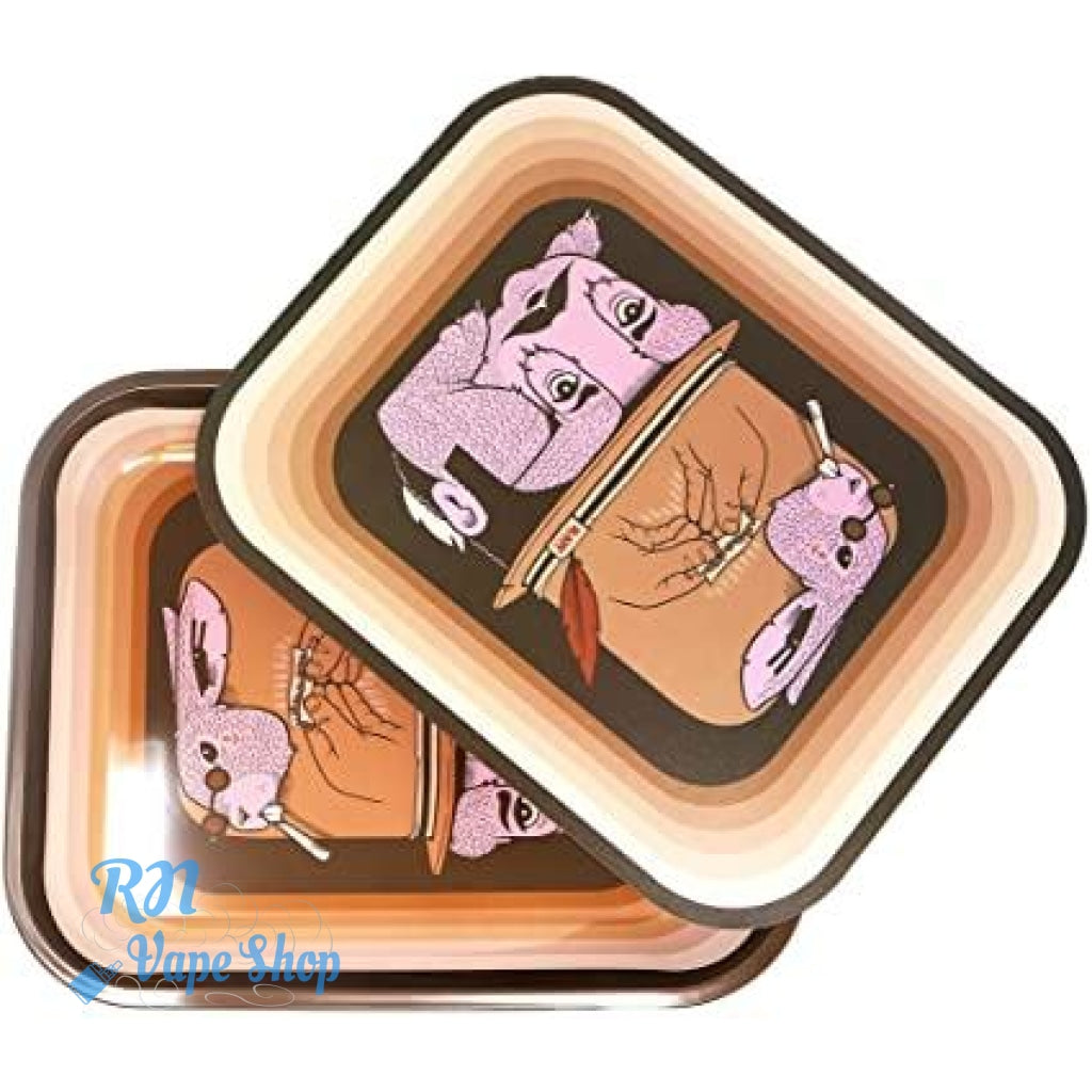 RAW Limited Edition Fish Rolling Tray & Cover RAW Rolling Trays RN Vape Shop Tray & Cover Set