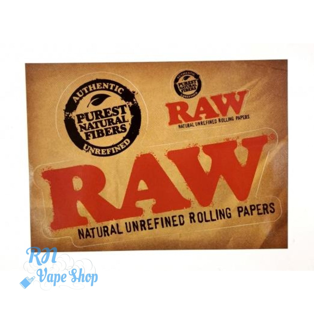 RAW Logo Sticker RAW Stickers RN Vape Shop