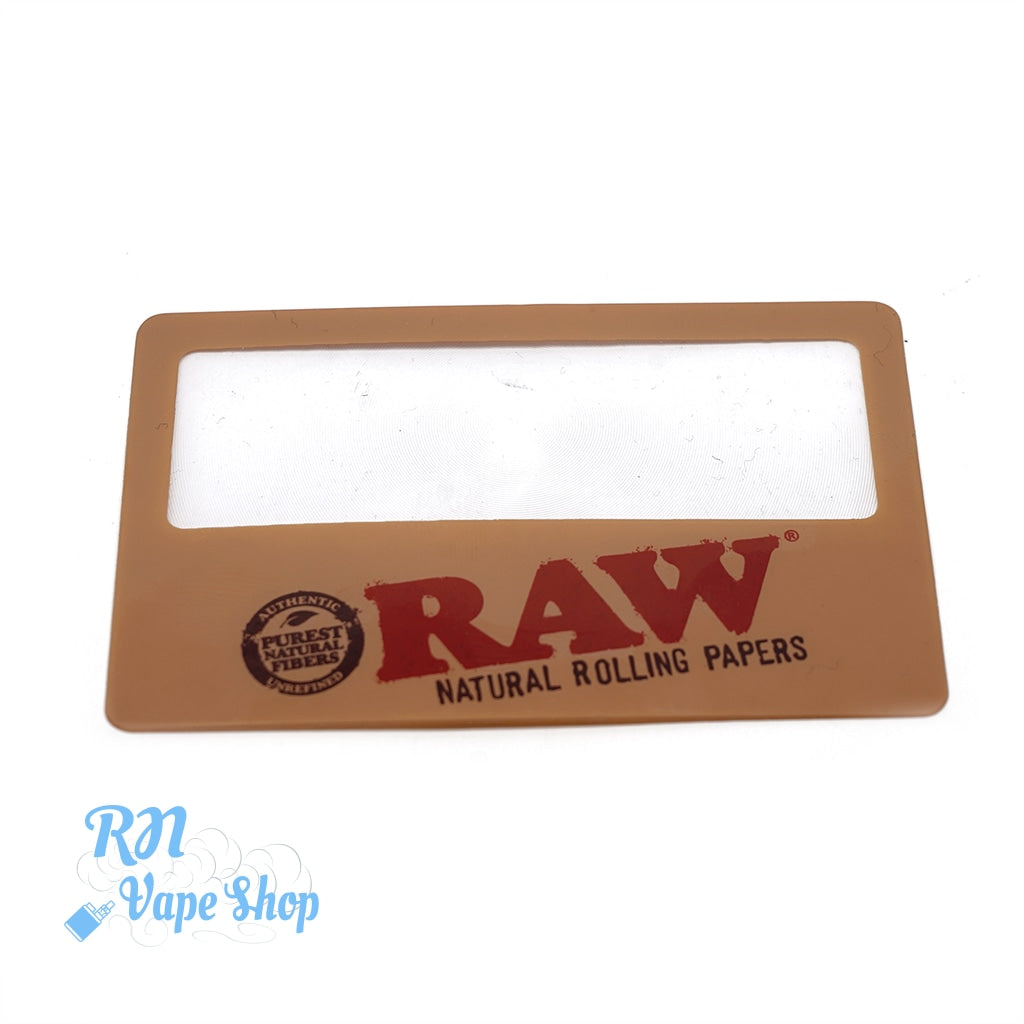 RAW Magnifier Card RAW Magnifier Card RN Vape Shop