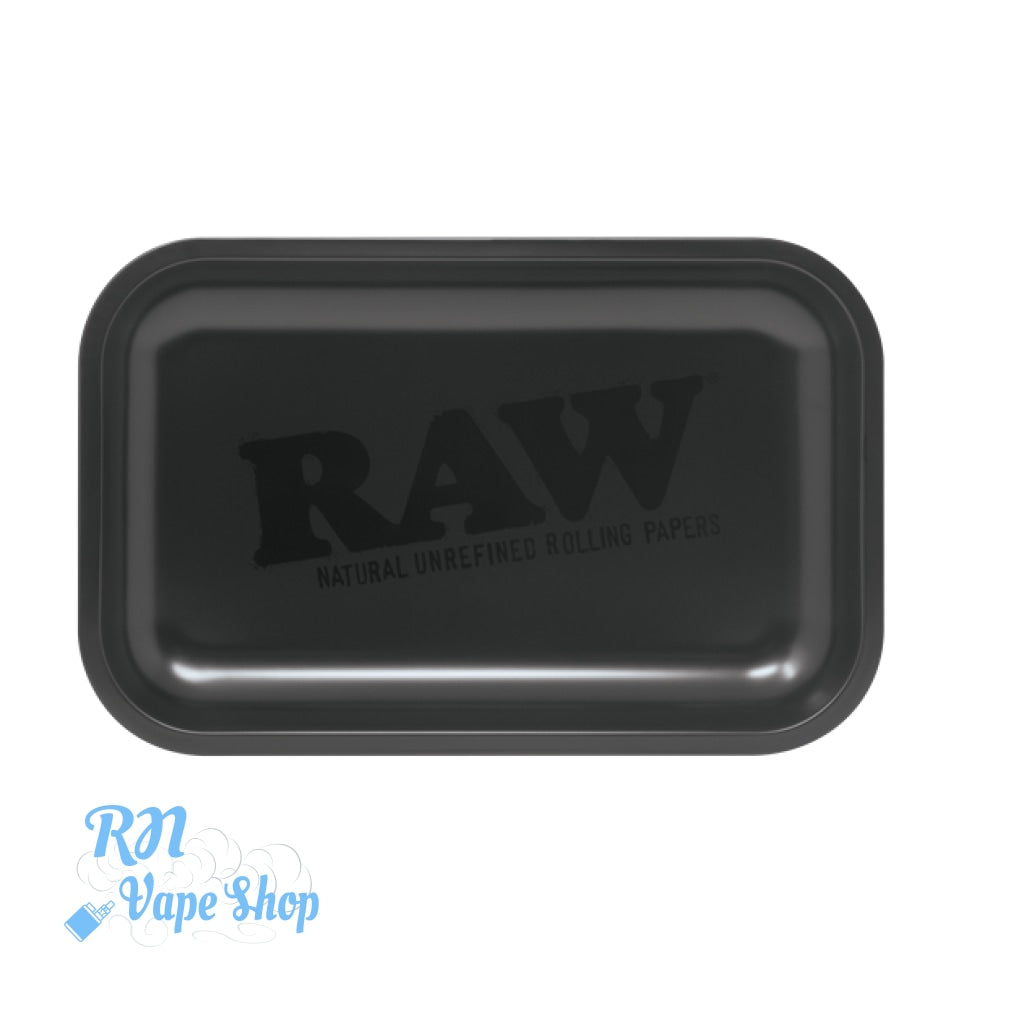RAW Matte Black Murder'd Rolling Tray RAW Rolling Trays RN Vape Shop