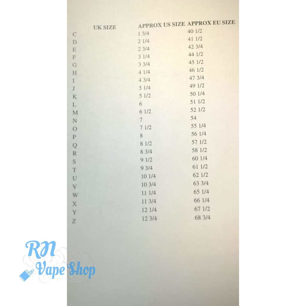 Raw Ring Black Smoke Ring RN Vape Shop