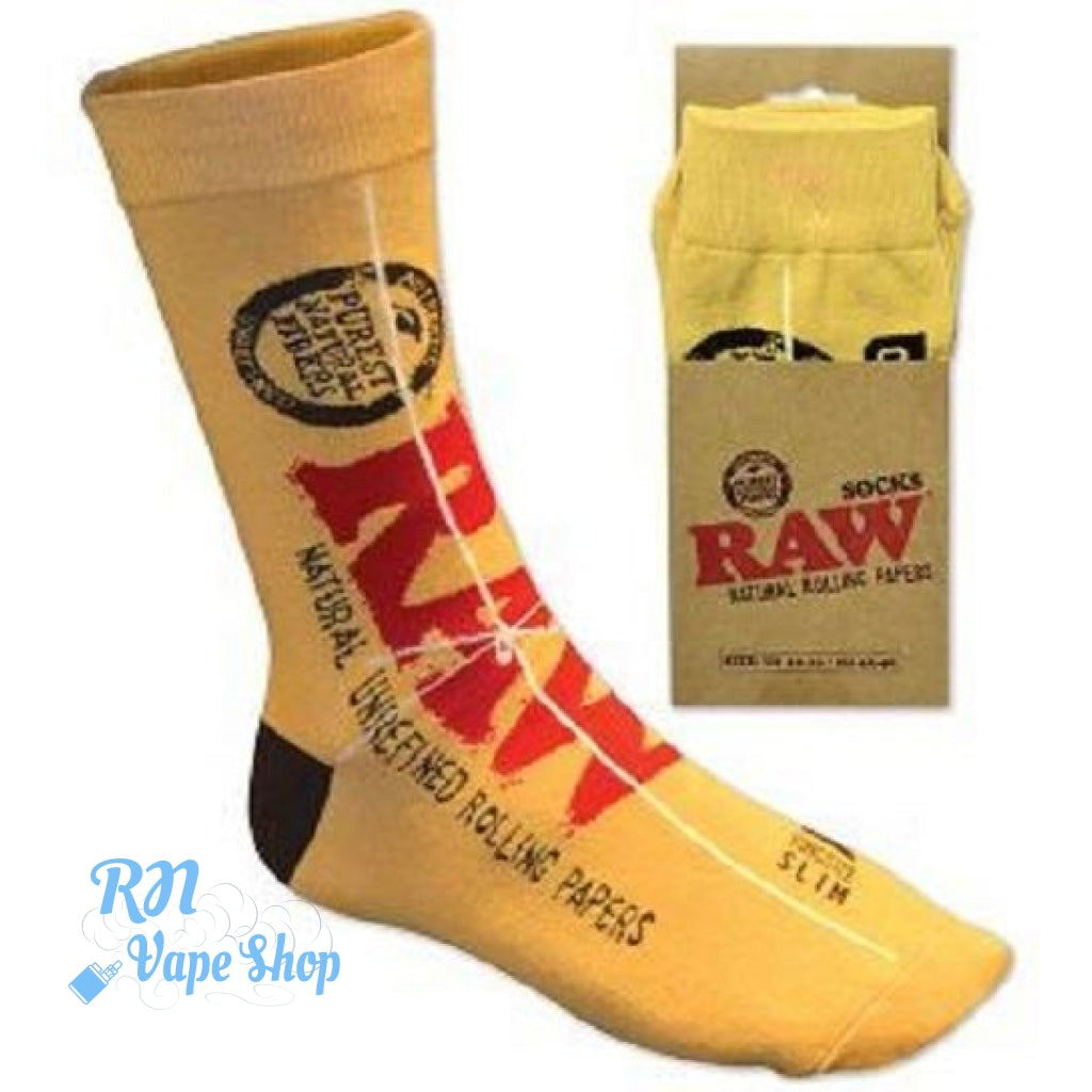 RAW Rolling Papers Brand Socks RAW Rolling Papers Socks RN Vape Shop