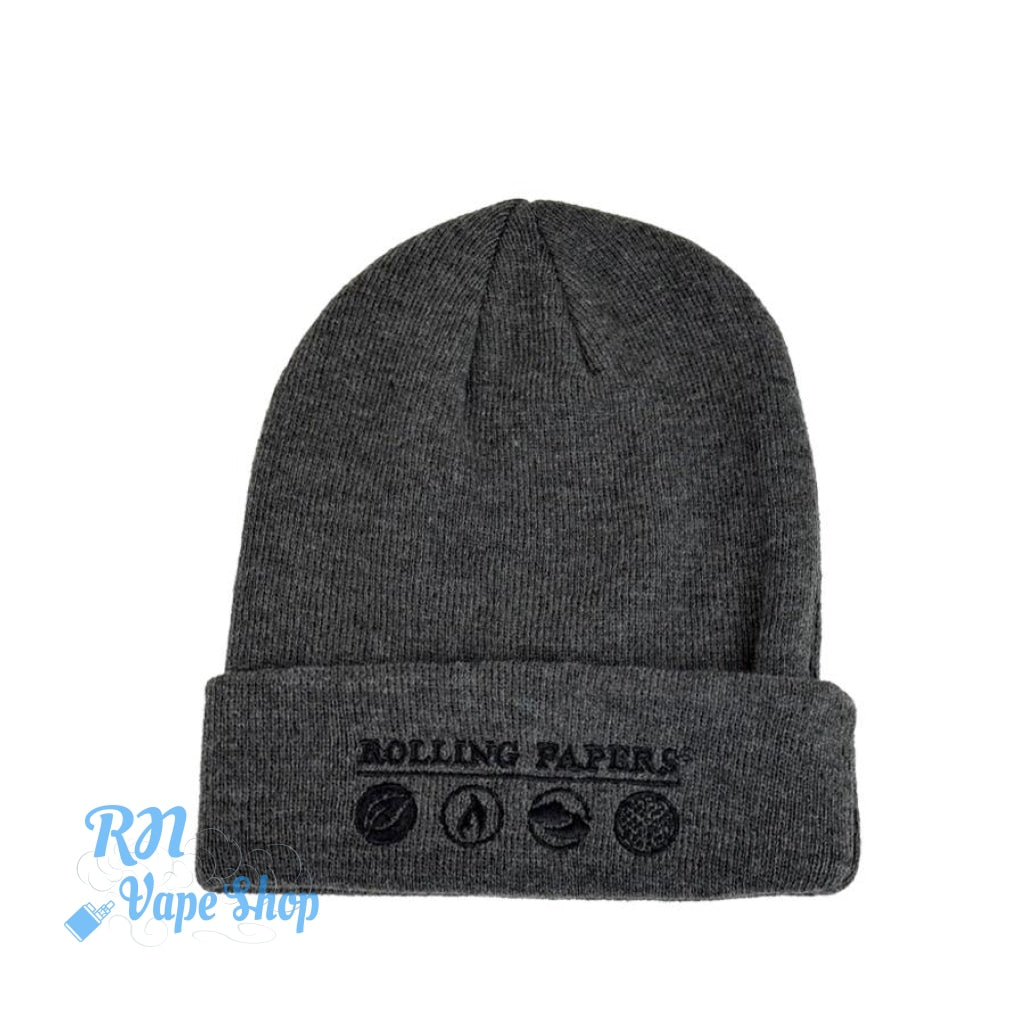 RAW Rolling Papers Grey Beanie RAW Rolling Papers Grey Beanie RN Vape Shop