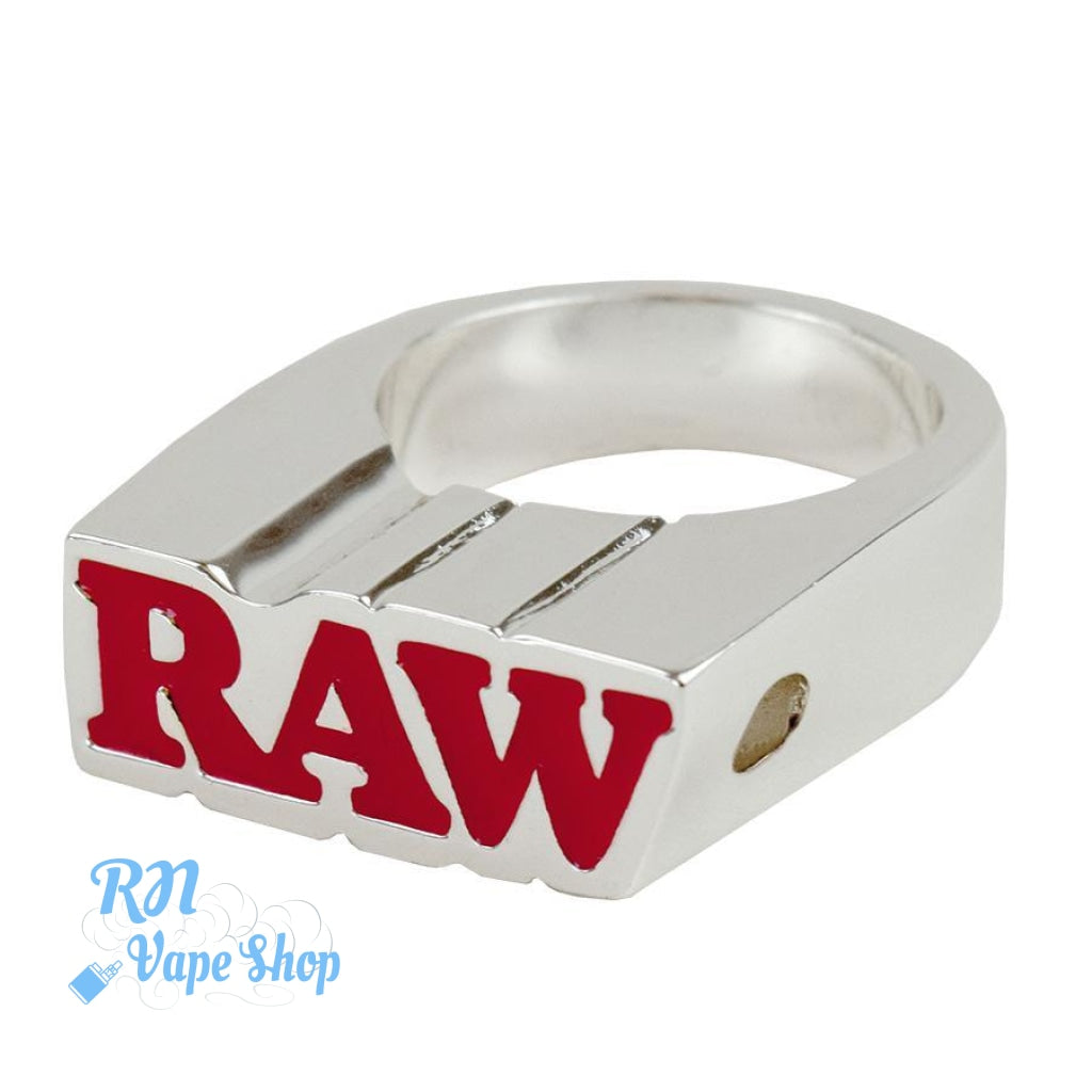 RAW Silver Smokers Ring Smoke Ring RN Vape Shop 6