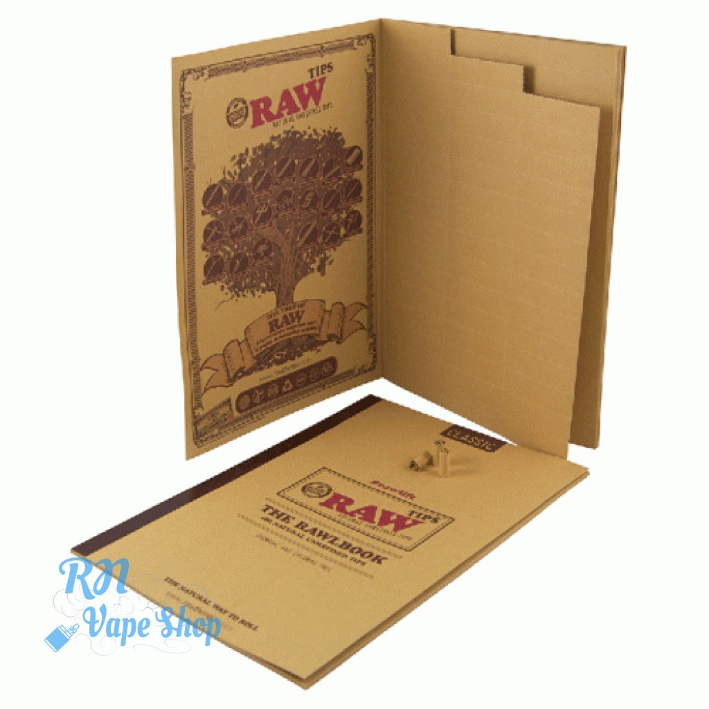 RAW Tip Book. 480 Tips per Book RAW Tips RN Vape Shop