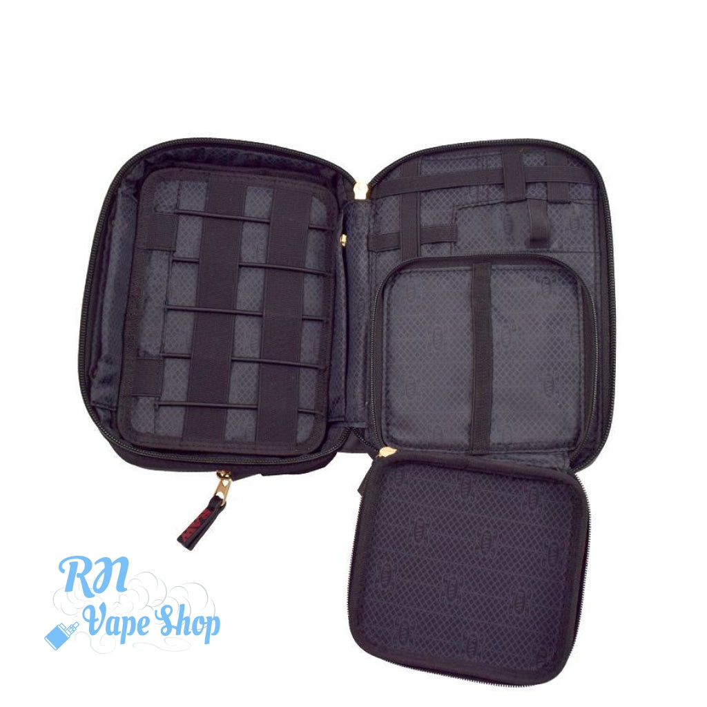 RAW Trappkit Black Stash Bag + Free RAW KS Black Papers RAW X Trappkit Black Stash Bag RN Vape Shop