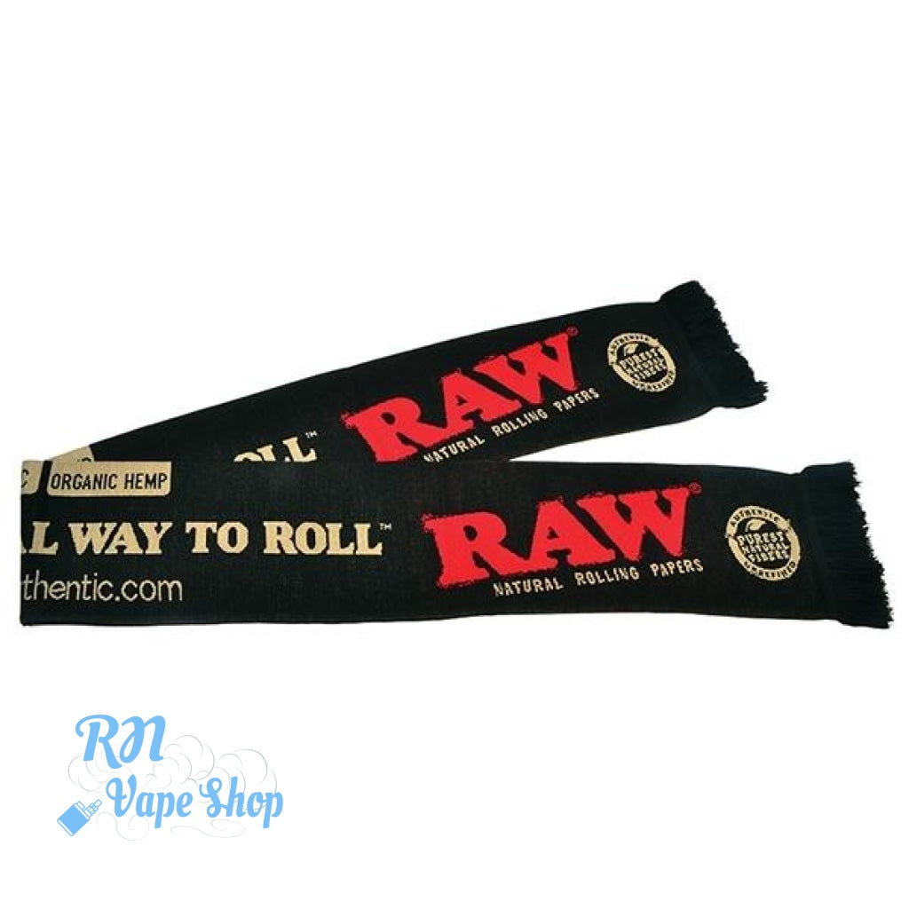 RAW Woolen Scarf - Black RAW Woolen Scarf RN Vape Shop