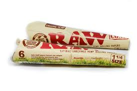 RAW ORGANIC 6PK CONEs 1 1/4 Pre-Rolled Cones RN Vape Shop