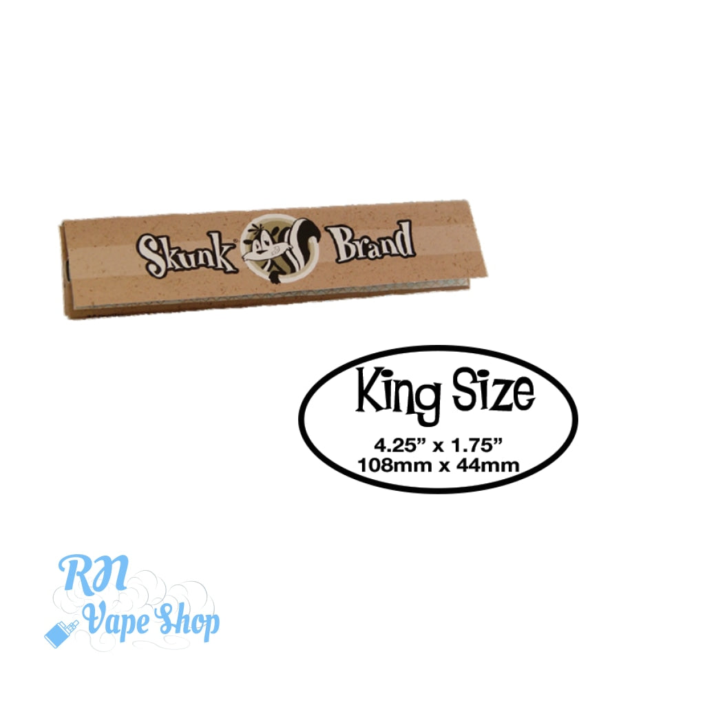 Skunk Brand King Size Slim Rolling Papers Skunk Brand Rolling Papers RN Vape Shop