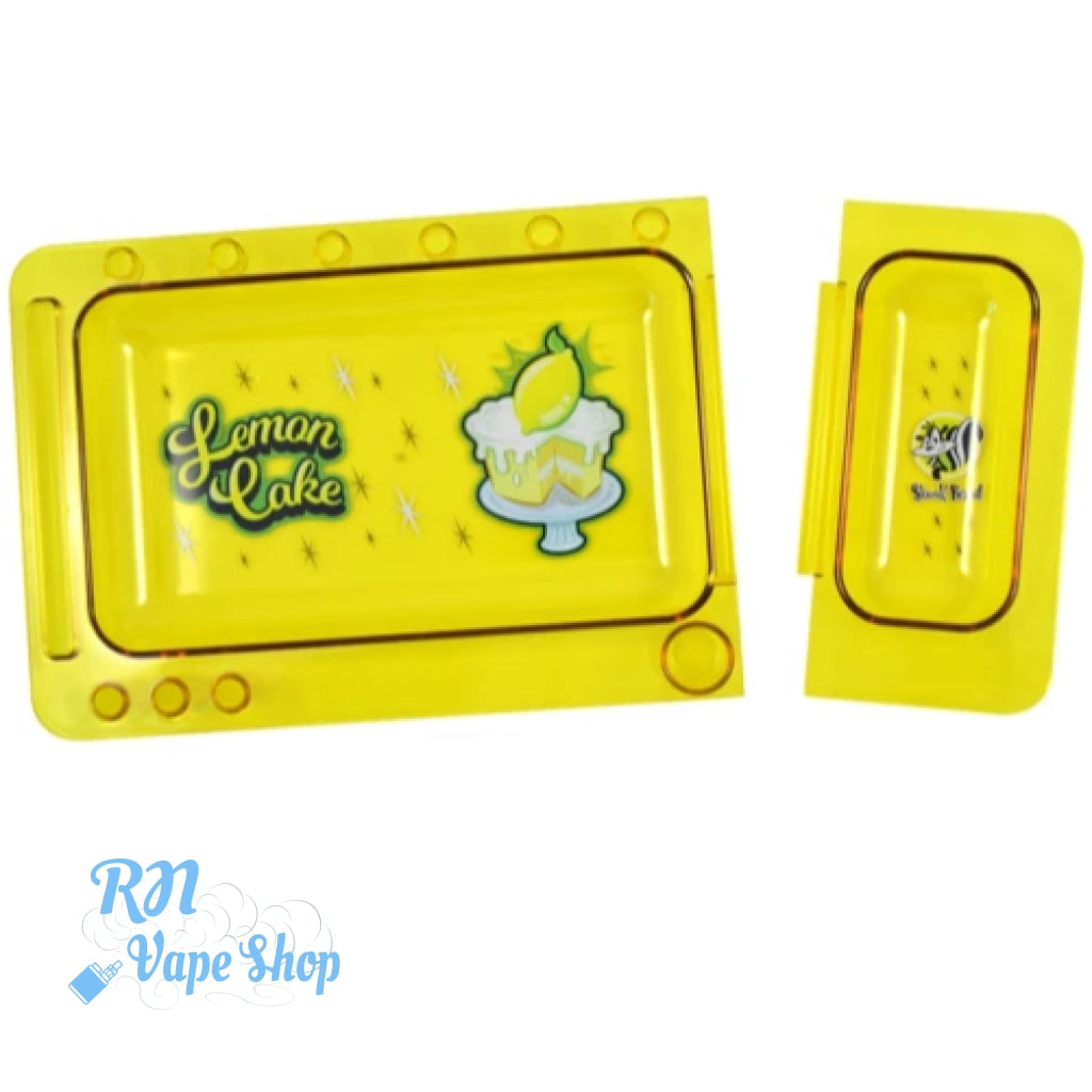 Skunk Brand Translucent Lemon Cake Rolling Tray Skunk Brand Rolling Tray RN Vape Shop