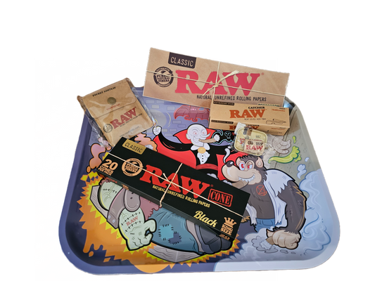 RNVS - Halloween RAW Monster Sesh Tray Gift Set  RN Vape Shop   