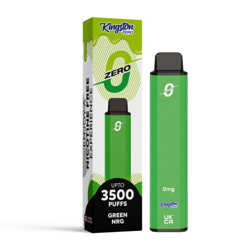 Green NRG - Kingston Zero Disposable Vape  RN Vape Shop   