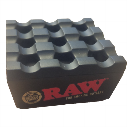 RAW VanASH Black Tray (Ashtray) RAW cone snuffer RN Vape Shop   