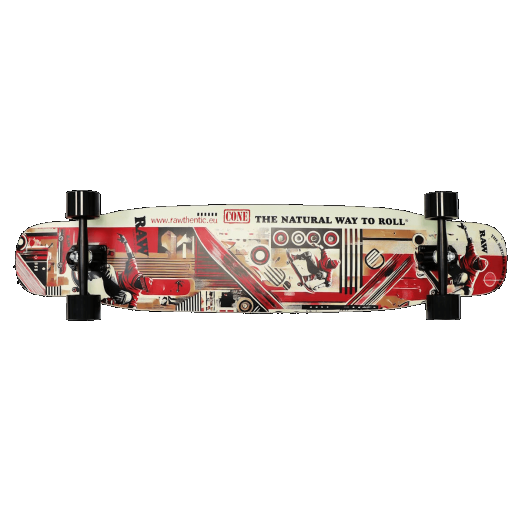 RAW Fully Assembled Longboard Dancer RN Vape Shop