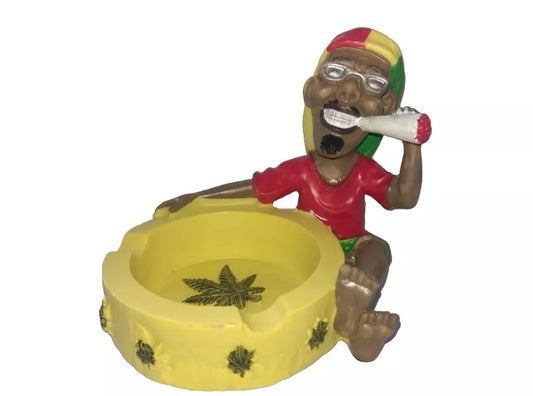 Rasta Man Ashtray 3  RN Vape Shop   