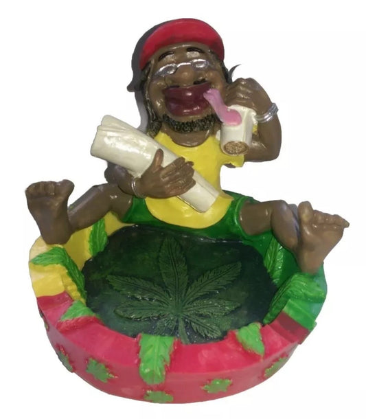 Rasta Man Ashtray 1  RN Vape Shop   
