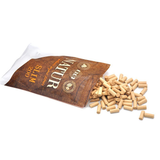 Natur Biodegradable Organic Filters - 200 Filters RN Vape Shop