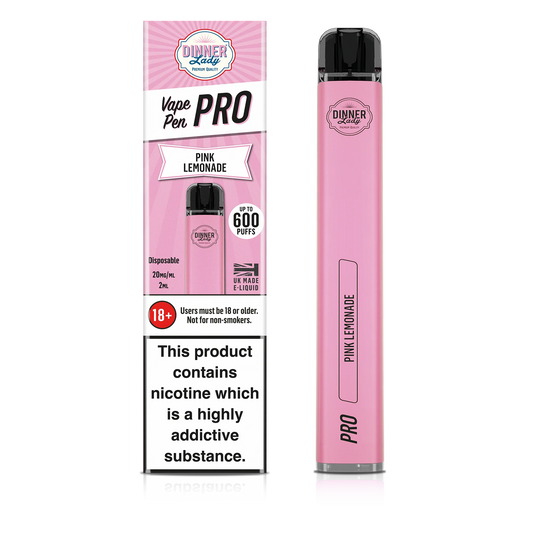 Dinner Lady Pink Lemonade Disposable Vape Pen Pro  RN Vape Shop   