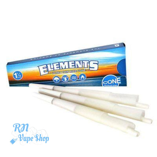 Elements Pre Rolled Cones 1¼ - 6 Pack Elements Cones RN Vape Shop Single  
