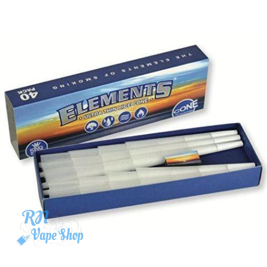 Elements Pre Rolled Cones King Size - 40 Pack Elements Cones RN Vape Shop   