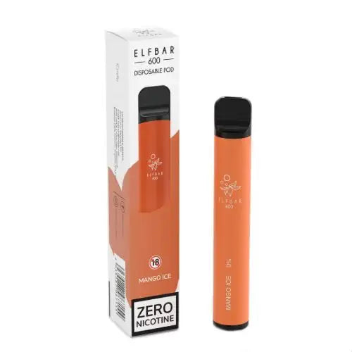 ELFBAR Disposable Vape Pen - Mango Ice - 0%nic Disposable Vape RN Vape Shop   