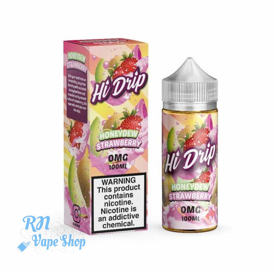 Hi Drip Honeydew Strawberry 100ml Short Fill E-Liquid  RN Vape Shop   