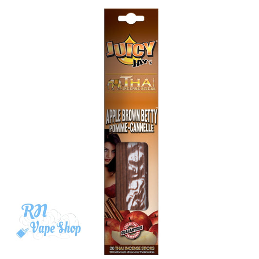 Juicy Jays Apple Brown Betty Thai Incense Sticks Incense Sticks RN Vape Shop Single  