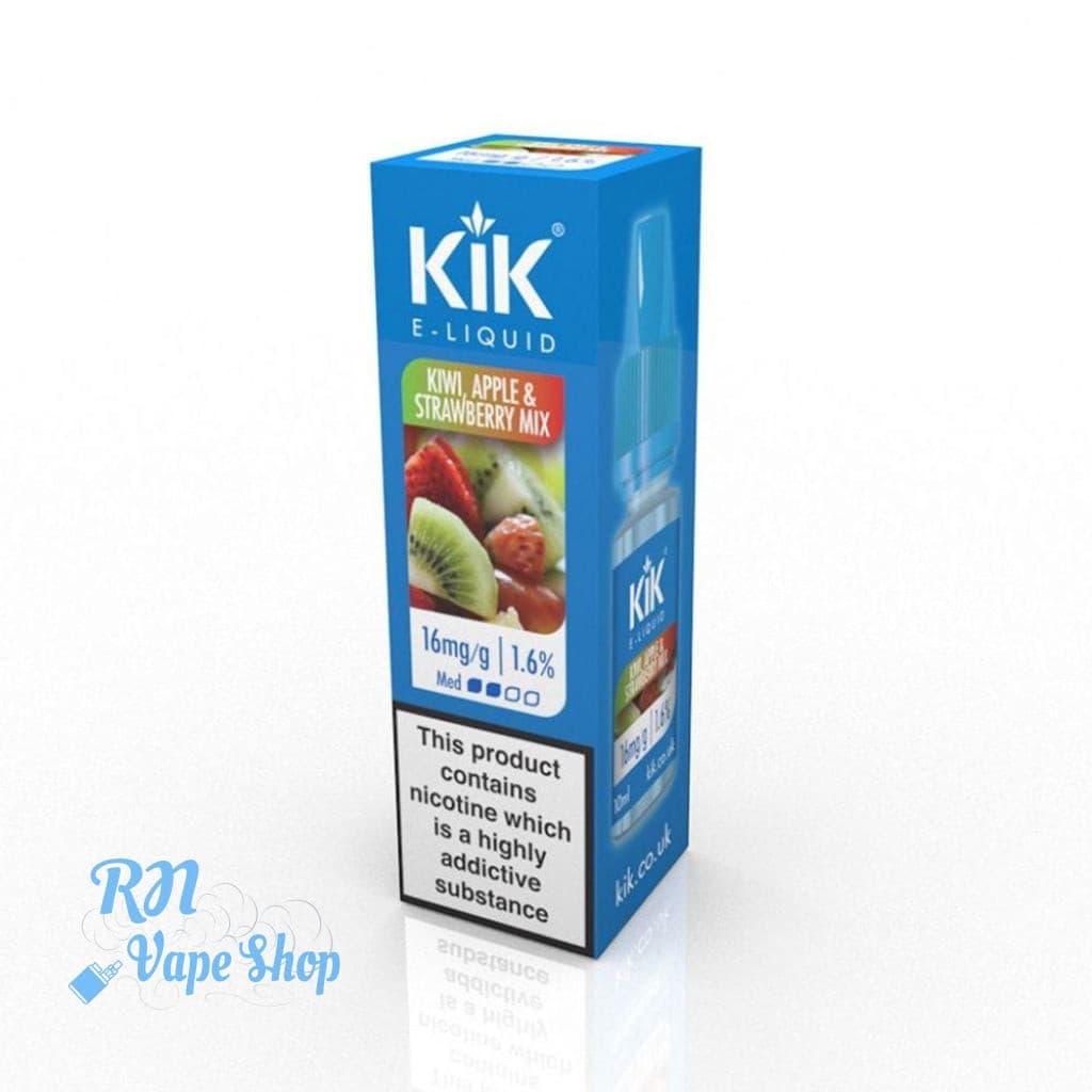 KIK E-Liquid E-Liquid RN Vape Shop Kiwi-Apple-Strawberry Mix 16mg 
