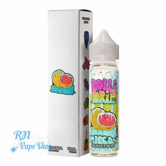 Lollidrip Grape Fruit Iced 50ml Shortfill E-Liquid  RN Vape Shop   