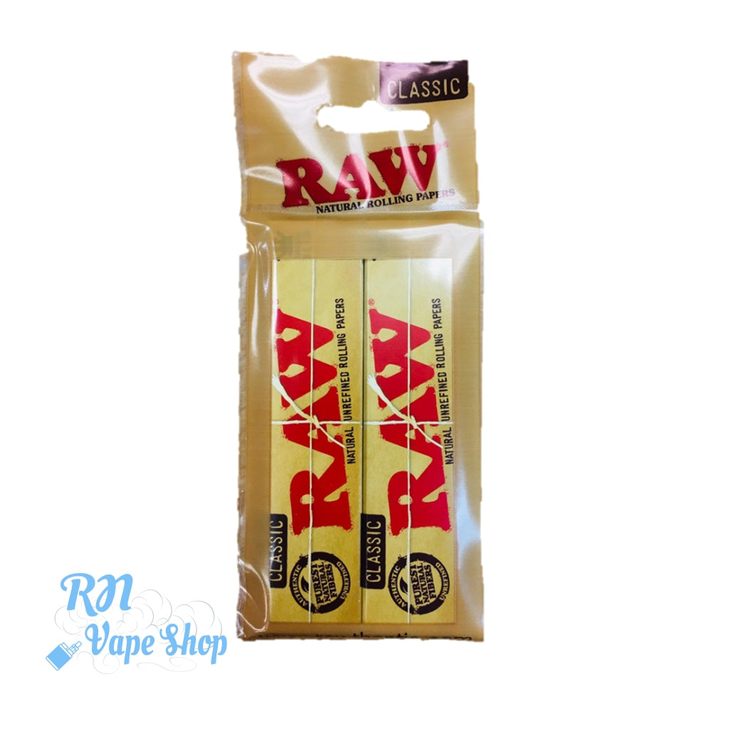 RAW Classic Papers King Size Slim 2 Pack RAW Rolling Papers RN Vape Shop   